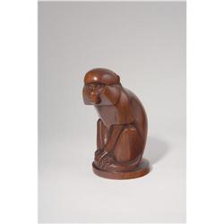 Edouard Marcel Sandoz - "Singe Assis" (Sitted Monkey)