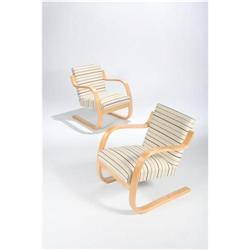 Alvar Aalto - Pair of armchairs
