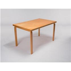 Alvar Aalto - Dining table and 6 chairs