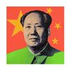 Image 1 : Steve Kaufman (1960-2010), "Chairman Mao" Limited Edition Hand Pulled Silkscreen on Canvas, Numbered