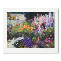Henri Plisson, "Mediterranean Garden" Limited Edition Serigraph, Numbered and Hand Signed with Lette