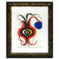 Alexander Calder- Lithograph "DLM156 - Bulbe"