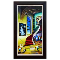 Ferjo- Original Oil on Canvas "Masters Avec La Fenetre"