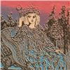 Image 2 : Steve Kaufman (1960-2010), "Tarot - The Empress" Limited Edition Silkscreen on Canvas, Numbered 7/50