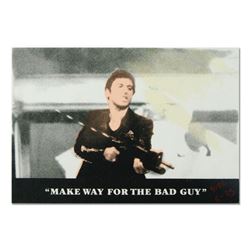 Ringo Daniel Funes (Protege of Andy Warhol's Apprentice, Steve Kaufman) "Scarface" One-of-a-Kind Mix