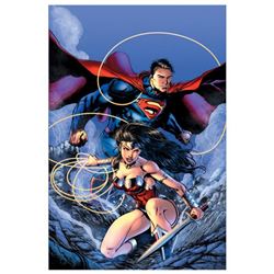 DC Comics, "Justice League (The New 52) #14" Numbered Limited Edition Giclee on Canvas by Jason Fabo