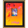 Image 2 : Peter Max- Original Mixed Media "Blushing Beauty Ver. I #79"