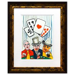 Alexander Calder- Lithograph "DLM212 - Joueurs de cartes I"