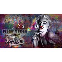 Mark Braver- Original Mixed Media "New York"