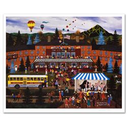 Jane Wooster Scott, "And All that Jazz" Hand Signed Limited Edition Lithograph with Letter of Authen