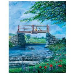 Peter (1913-2007) and Harrison Ellenshaw, "Summer " Limited Edition Hand-Embellished Giclee on Canva