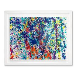 Wyland, "Undersea Colors 1" Framed Original Watercolor Painting, Hand Signed with Letter of Authenti