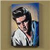 Image 2 : "Elvis Presley (Blue Suede)" Limited Edition Giclee on Canvas by David Garibaldi, Numbered from Mini