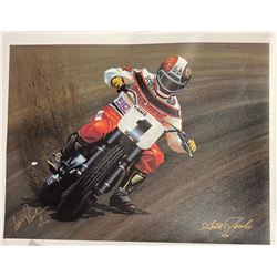 Scott Jacobs- Original Giclee on Canvas "Park Glide"