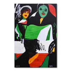 Jenik Cook, Original Acrylic Painting on Gallery Wrapped Canvas, Hand Singed with Letter of Authenti