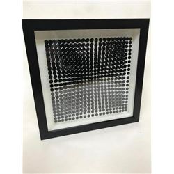 Victor Vasarely- 3D Wall Sculpture/object "Cinetiques"