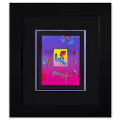 Peter Max- Original Mixed Media "Love Ver. I #148"