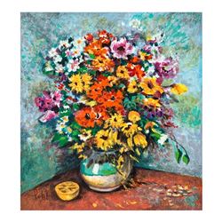 Dimitri Polak (1922-2008), Hand Signed Limited Edition Serigraph on Canvas with