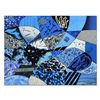 Image 1 : Tom Pergola, "Black, Blue and White" Original Acrylic Painting on Gallery Wrappe