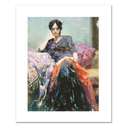 Pino (1931-2010), "Her Favorite Book" Limited Edition on Canvas, Numbered and Ha