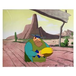 Original Production Cel from the Animated Classic, "The Pink Panther", with Lett