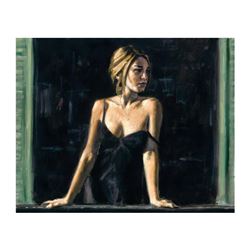 Fabian Perez, "Balcony Buenos Aires V" Hand Textured Limited Edition Giclee on B