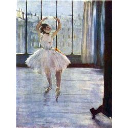 Edgar Degas - Dancer Being Photographed