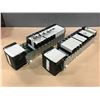 Image 1 : (2) ALLEN BRADLEY 1756-A13/B 13 SLOT CHASSIS W/ MODULES