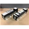 Image 2 : (2) ALLEN BRADLEY 1756-A13/B 13 SLOT CHASSIS W/ MODULES