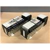 Image 2 : (2) ALLEN BRADLEY 1756-A10 10 SLOT CHASSIS W/ MODULES