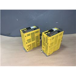 (2) - FANUC A06B-6132-H002 BiSV 20 SERVO DRIVES