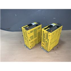 (2) - FANUC A06B-6132-H002 BiSV 20 SERVO DRIVES