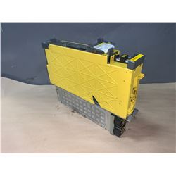 FANUC A06B-6114-H106 SERVO DRIVE (CASING IS CRACKED, COVER WITH PART NUMBER IS BROKEN)