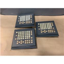 (3) - FANUC A02B-0281-C125/MBR MDI KEYPAD UNITS