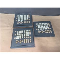 (3) - FANUC A02B-0281-C125/MBR MDI KEYPAD UNITS