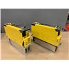 Image 2 : (2) - FANUC A06B-6127-H207 aiSV 40/40HV  SERVO DRIVES (CRACKED PLASTIC CASING)