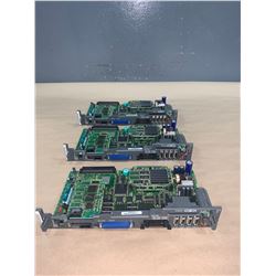 (3) - FANUC A16B-3200-0450/07G CIRCUIT BOARDS