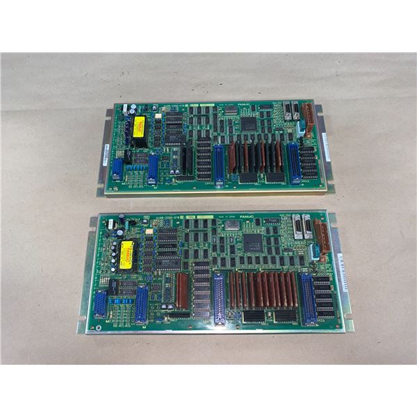 (2) - FANUC A16B-2200-0780/06C CIRCUIT BOARDS