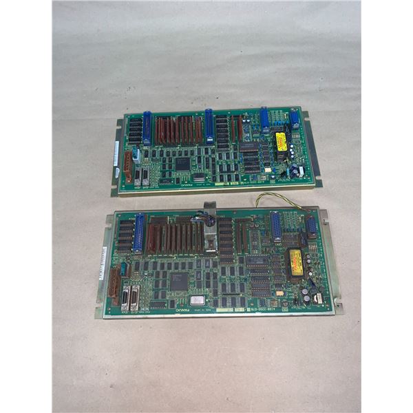 (2) - FANUC A16B-2200-0780/06C CIRCUIT BOARDS