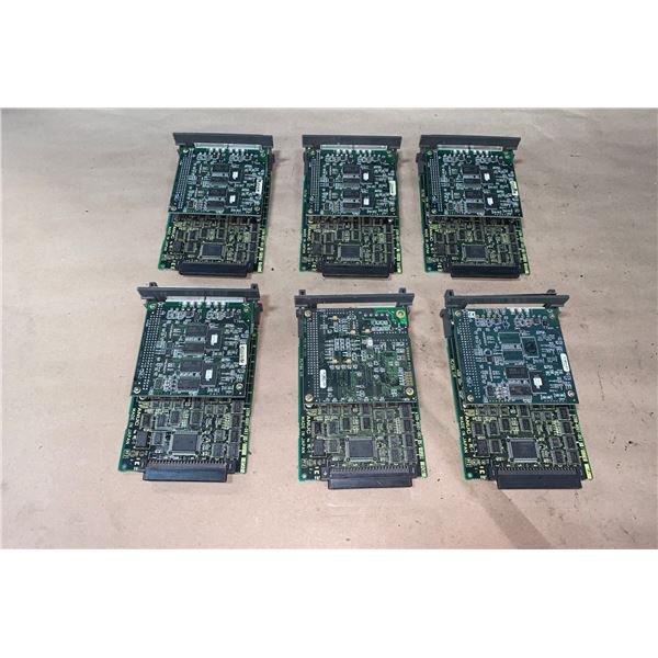 (6) - FANUC A20B-8001-0830/02B CIRCUIT BOARDS