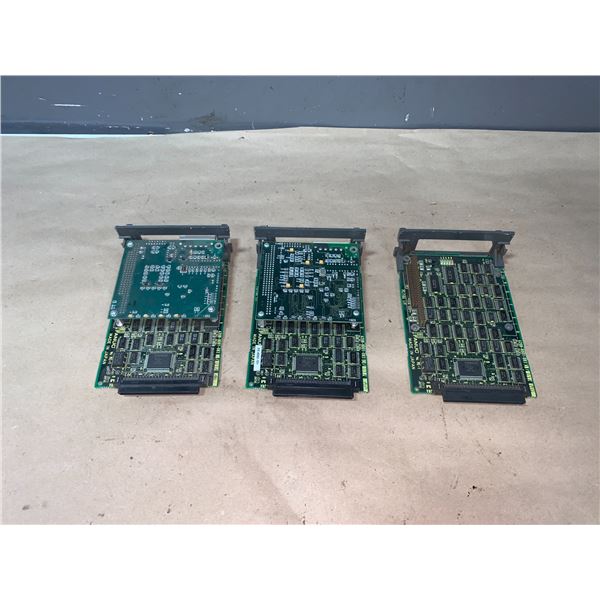 LOT OF FANUC CIRCUIT BOARDS - SEE PICS FOR BOARD NUMBERS