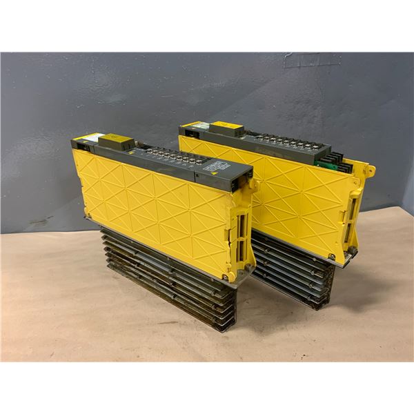 (2) - FANUC A06B-6079-H206 SERVO AMPLIFIER MODULES