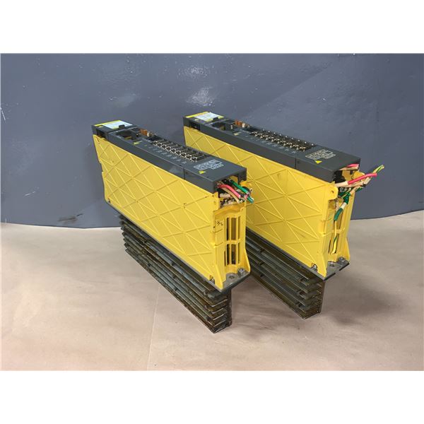 (2) - FANUC A06B-6079-H206 SERVO AMPLIFIER MODULES