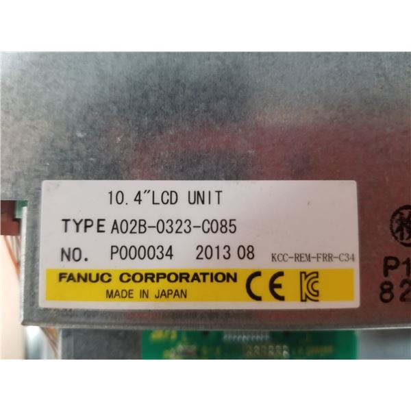 FANUC ファナック　タッチパネル　A02B-0323-C085 FANUC A02B-0323-C085 10.4 LCD Unit Removed From The Working