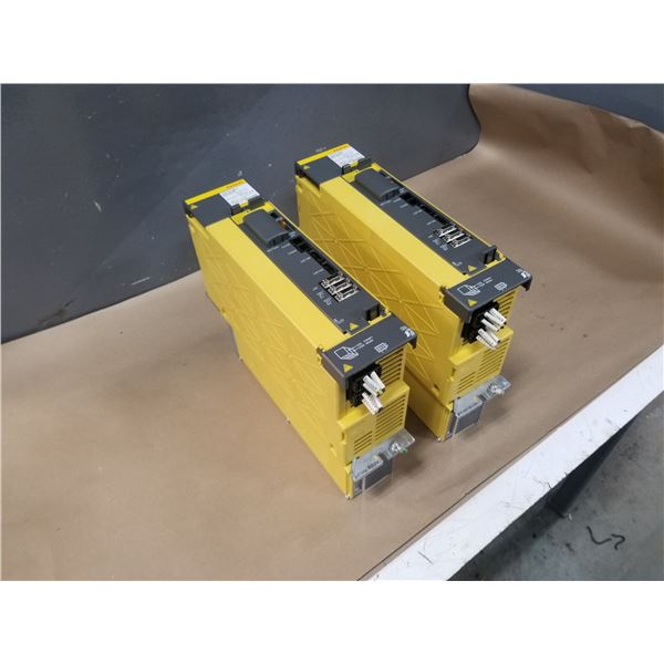 (2) FANUC A06B-6290-H208 (AISV 40/80HV) SERVO AMPLIFIER