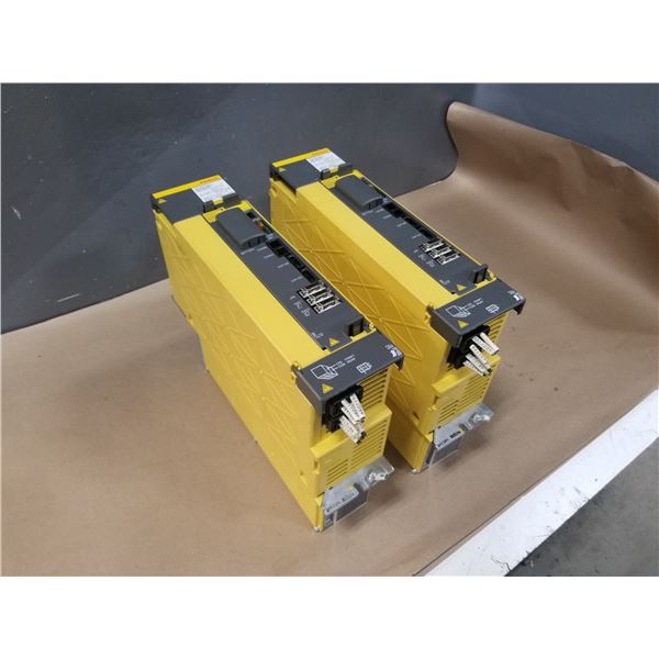 (2) FANUC A06B-6290-H209 (AISV 80/80HV) SERVO AMPLIFIER