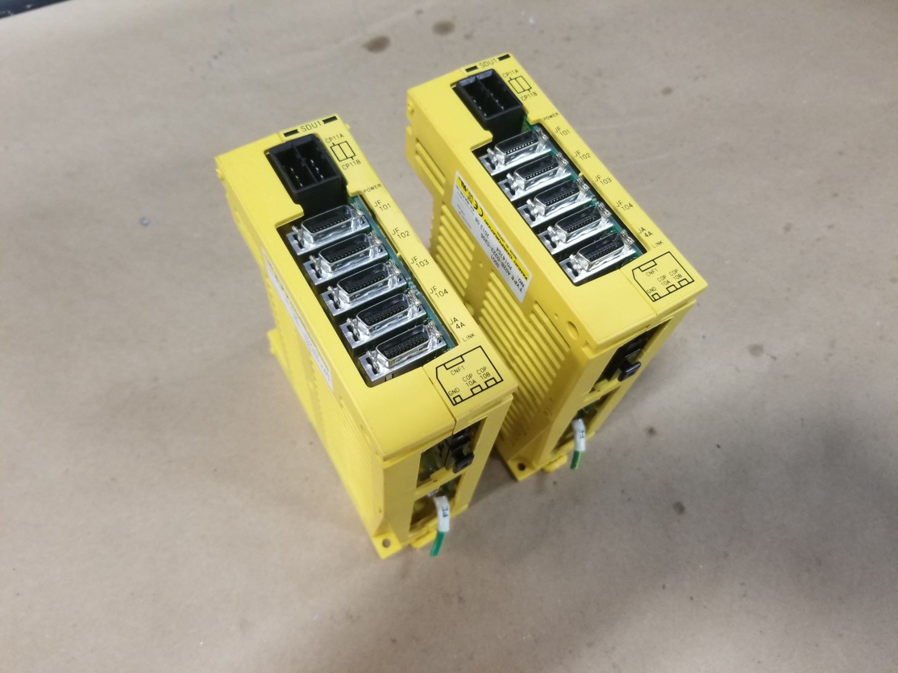 (2) FANUC A02B-0323-C205 (ANALOG I/O OUTPUT) MODULE - BTM Industrial