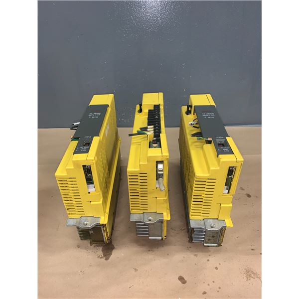 (3) - FANUC A06B-6066-H006 SERVO AMPLIFIERS