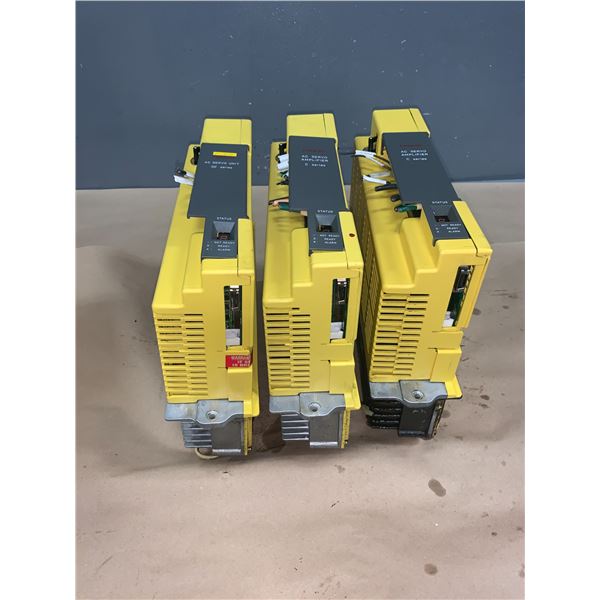 (3) - FANUC A06B-6066-H006 SERVO AMPLIFIERS