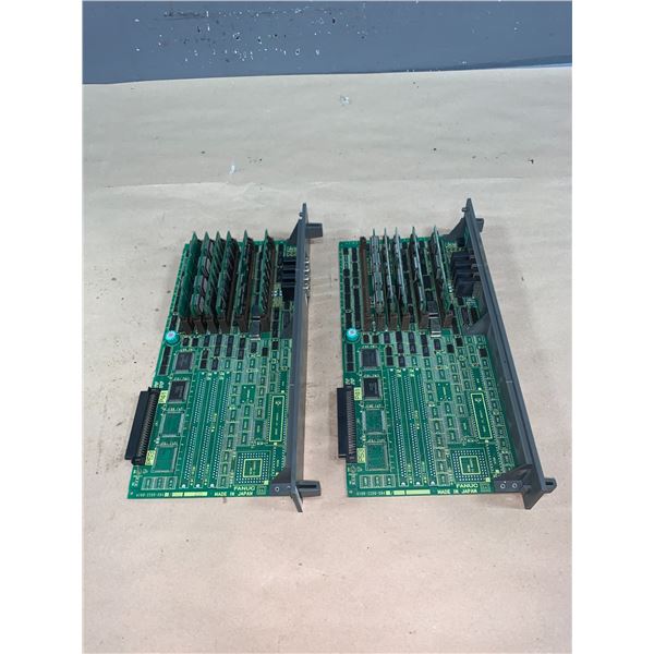 (2) - FANUC A16B-2200-0942/07A CIRCUIT BOARDS